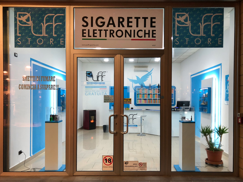 Puff Store, Sigarette elettroniche
